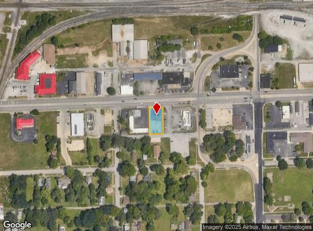  1043 E Eldorado St, Decatur, IL Parcel Map