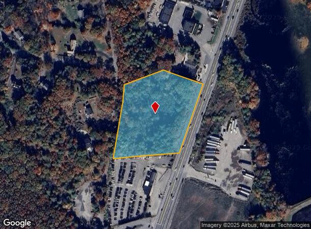  574 Washington St, Wrentham, MA Parcel Map