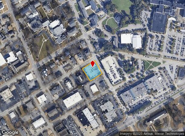  640 Spring St Se, Gainesville, GA Parcel Map