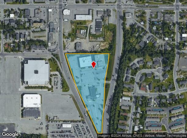  1751 Gambell St, Anchorage, AK Parcel Map