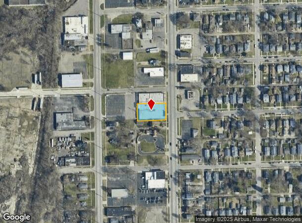 2701 S Michigan St, South Bend, IN Parcel Map