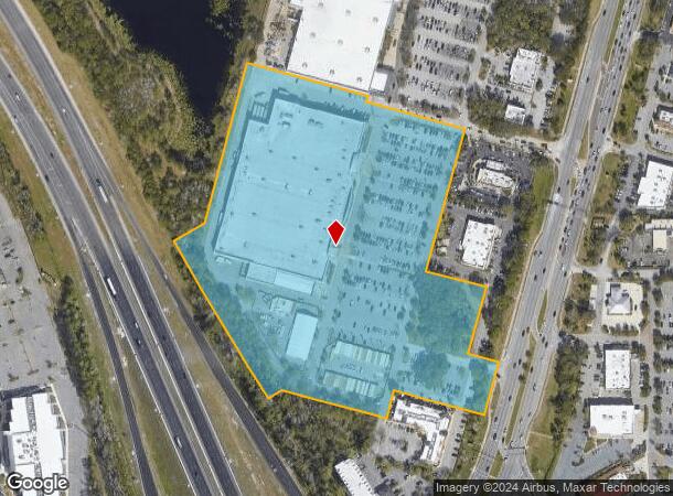  1771 Dunlawton Ave, Port Orange, FL Parcel Map