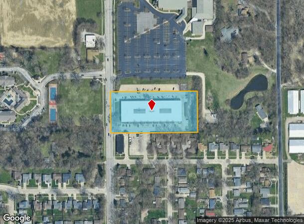  1306 N Lincoln Ave, Urbana, IL Parcel Map