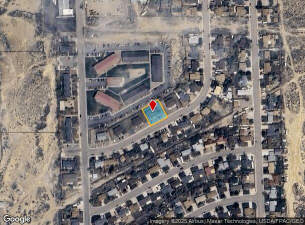  1031 Ponderosa Way, Rock Springs, WY Parcel Map