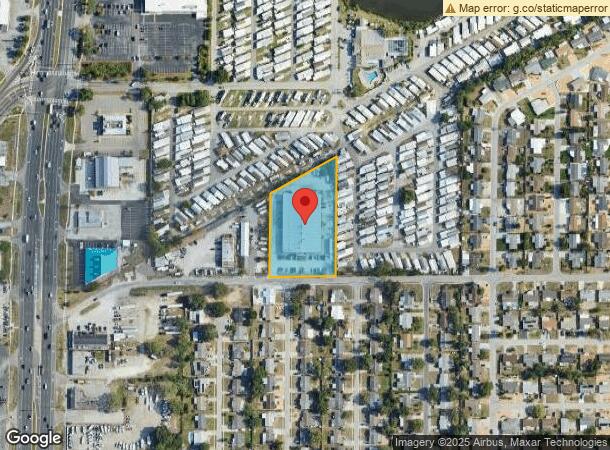  4625 Panorama Ave, Holiday, FL Parcel Map