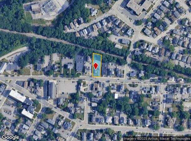 58 Hamlet Ave, Woonsocket, RI Parcel Map