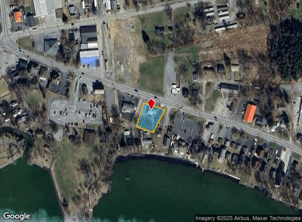 5858 Big Tree Rd, Lakeville, NY Parcel Map