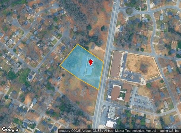 721 W Sugar Creek Rd, Charlotte, NC Parcel Map