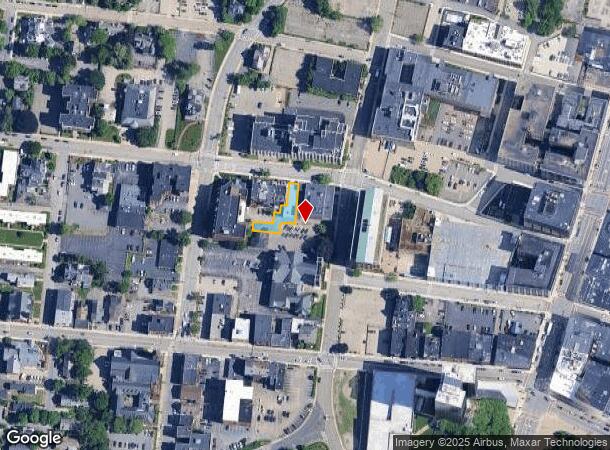  32 Elm St, Worcester, MA Parcel Map