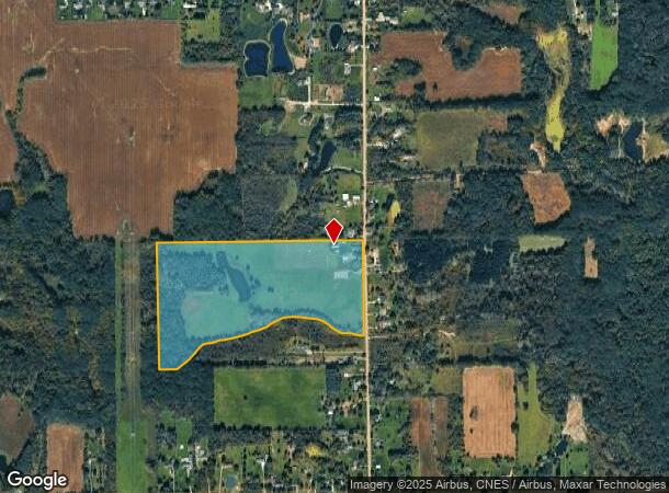  5253 N Henderson Rd, Davison, MI Parcel Map