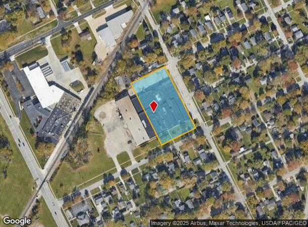 525 W 6Th St, Perrysburg, OH Parcel Map