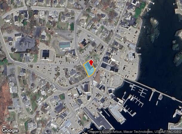  4 Townsend Ave, Boothbay Harbor, ME Parcel Map