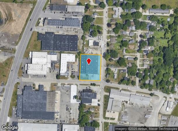  340 Hubbard St, Mount Clemens, MI Parcel Map