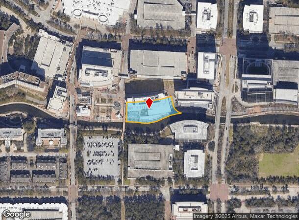 2 Waterway Square Pl, Spring, TX Parcel Map