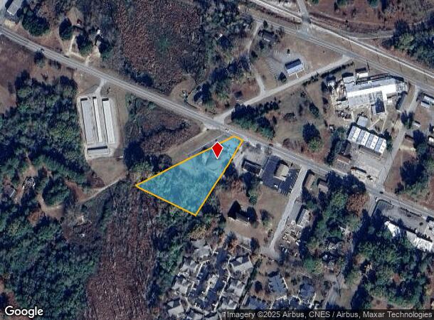  Pine St, Maxton, NC Parcel Map