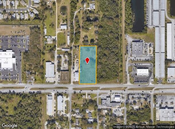 3700 W New Haven Ave, Melbourne, FL Parcel Map