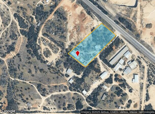  196 Southern Dr, Johnson City, TX Parcel Map