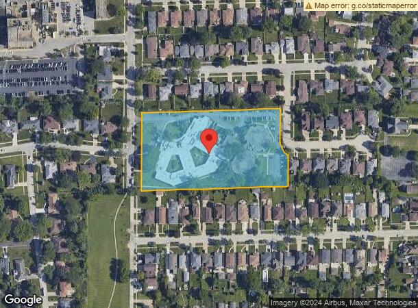  1601 N Western Ave, Park Ridge, IL Parcel Map