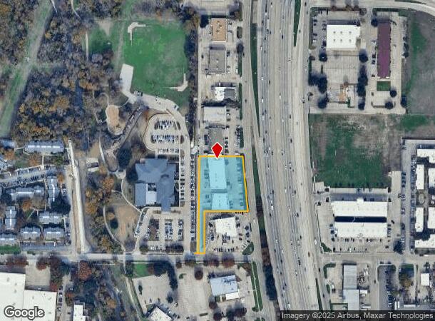 1611 N Central Expy, Plano, TX Parcel Map