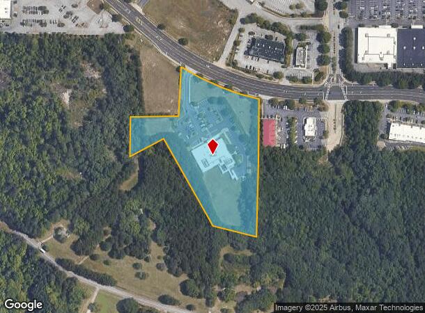  8011 Mall Pky, Lithonia, GA Parcel Map