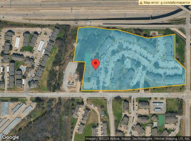 1920 W Tarrant Rd, Grand Prairie, TX Parcel Map