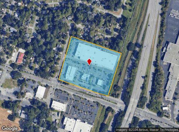  1800 E Victory Dr, Savannah, GA Parcel Map