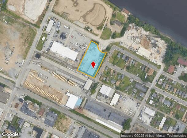 889 Pennsylvania Ave, Coraopolis, PA Parcel Map