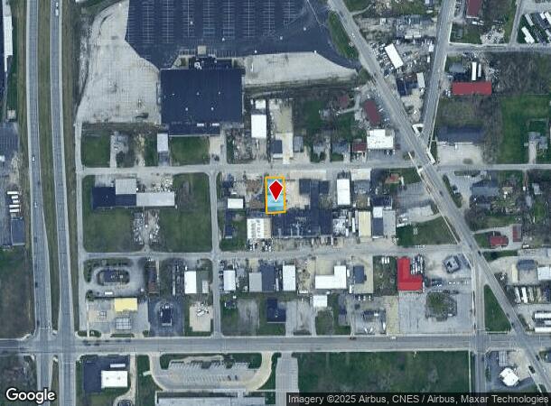  518 E Hawthorne St, Fort Wayne, IN Parcel Map