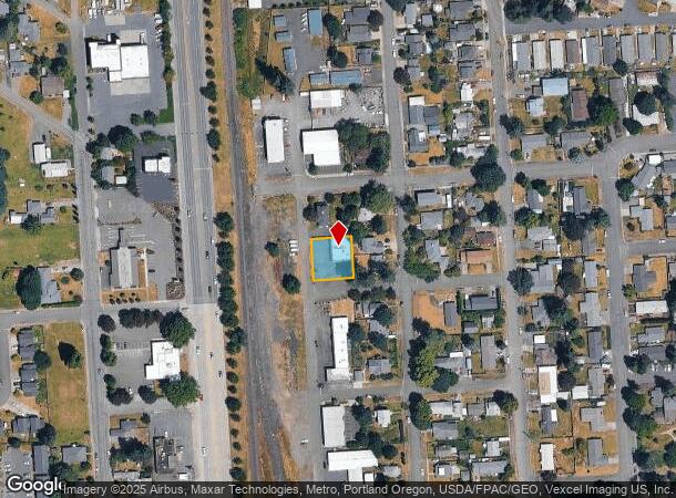 52698 Ne 1St St, Scappoose, OR Parcel Map