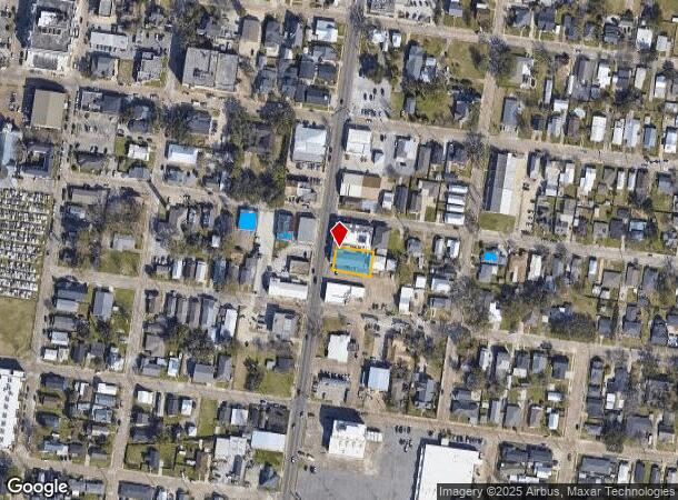  609 Barrow St, Houma, LA Parcel Map
