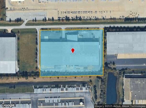2301 Airwest Blvd, Plainfield, IN Parcel Map
