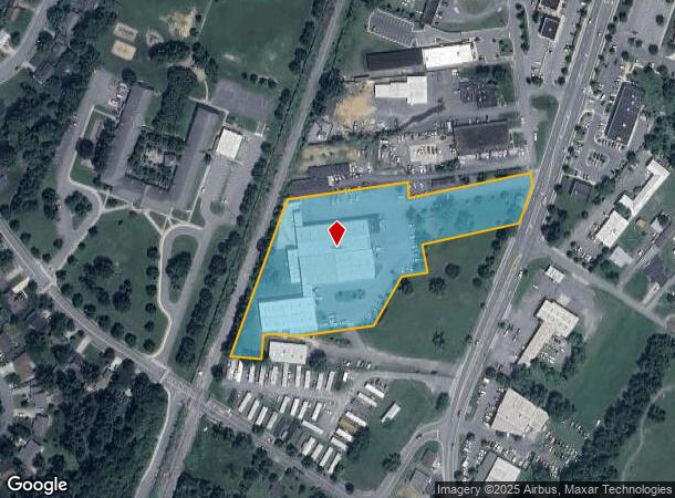  2705 S Pleasant Valley Rd, Winchester, VA Parcel Map
