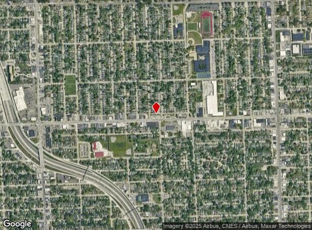 1065 E 9 Mile Rd, Hazel Park, MI Parcel Map