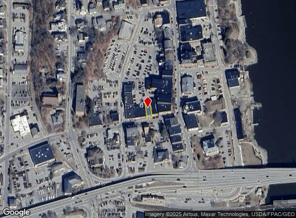  19 Centre St, Bath, ME Parcel Map