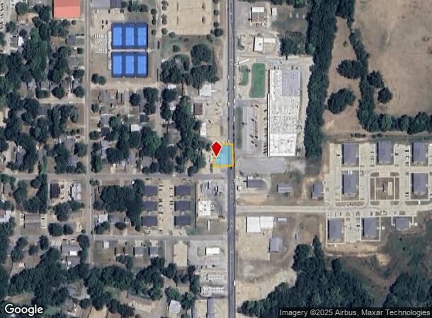  1301 N 1St Ave, Durant, OK Parcel Map