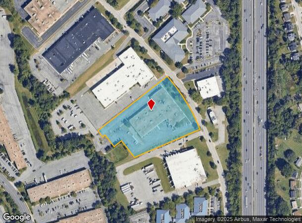 7130 Ambassador Rd, Windsor Mill, MD Parcel Map