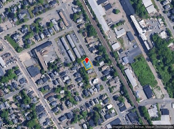  750 N Montello St, Brockton, MA Parcel Map