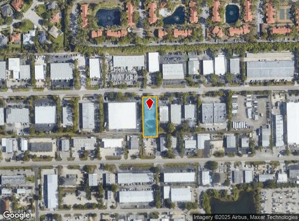  2154 Trade Center Way, Naples, FL Parcel Map