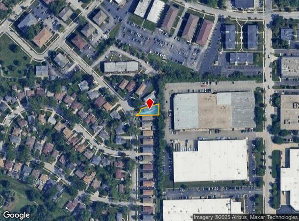 233 S Hale St, Addison, IL Parcel Map