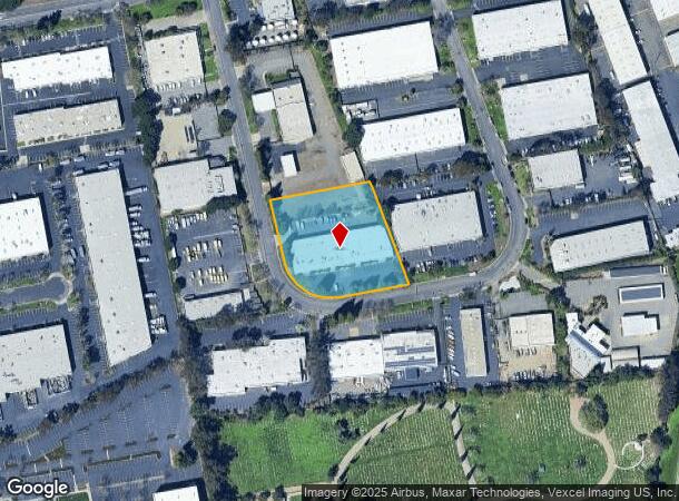  200 Mason Cir, Concord, CA Parcel Map