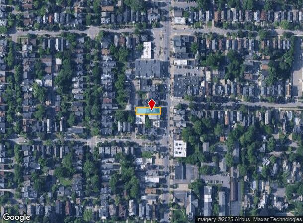  746 Elmwood Ave, Buffalo, NY Parcel Map