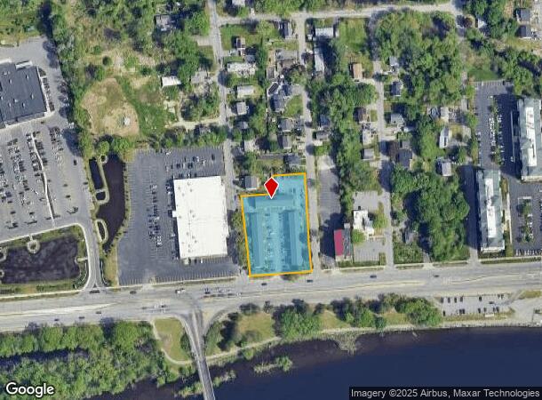 605 Pawtucket Blvd, Lowell, MA Parcel Map