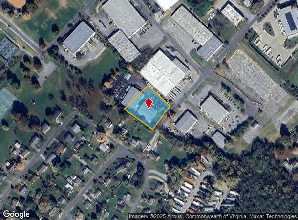 7508 Hitech Rd, Roanoke, VA Parcel Map