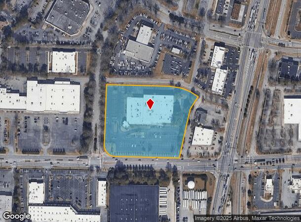  1400 Mount Zion Rd, Morrow, GA Parcel Map