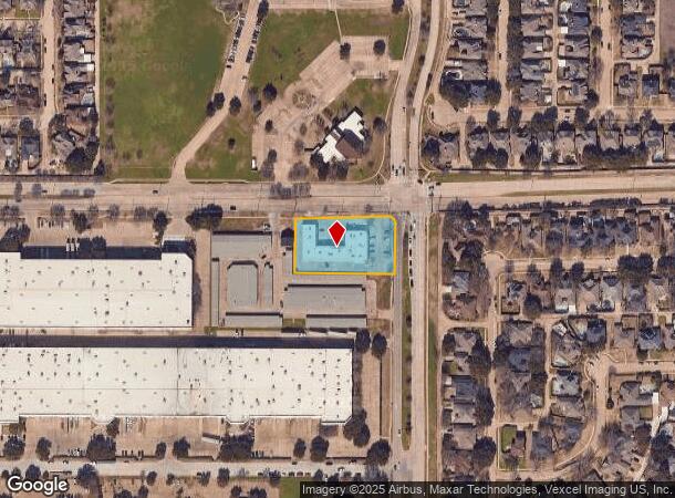 1405 W Frankford Rd, Carrollton, TX Parcel Map