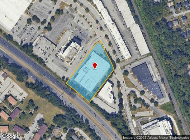  9505 Deereco Rd, Lutherville Timonium, MD Parcel Map