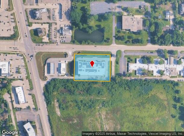 3725 Deerfield Rd, Riverwoods, IL Parcel Map