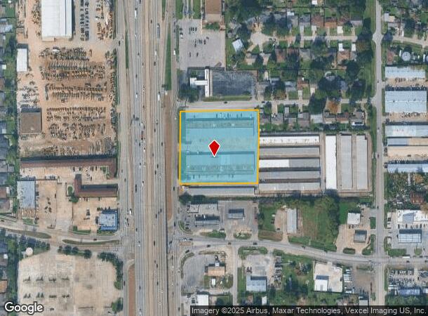 9030 North Fwy, Houston, TX Parcel Map
