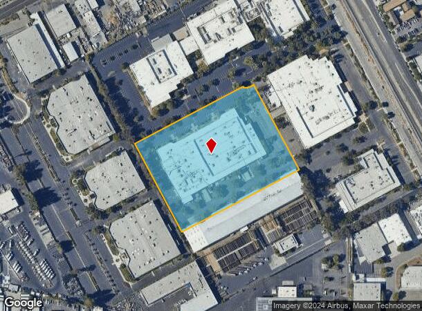  3540 Bassett St, Santa Clara, CA Parcel Map