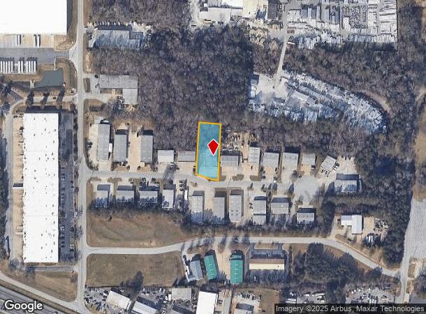  1311 Olympic Ct Sw, Conyers, GA Parcel Map